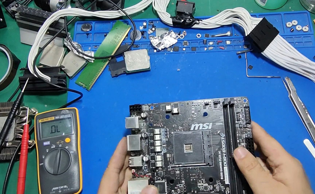 西安华硕电脑主板维修